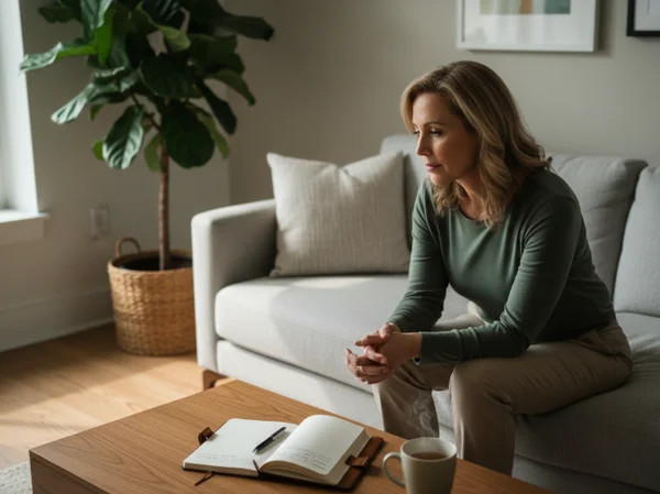 Calm reflection after conflict