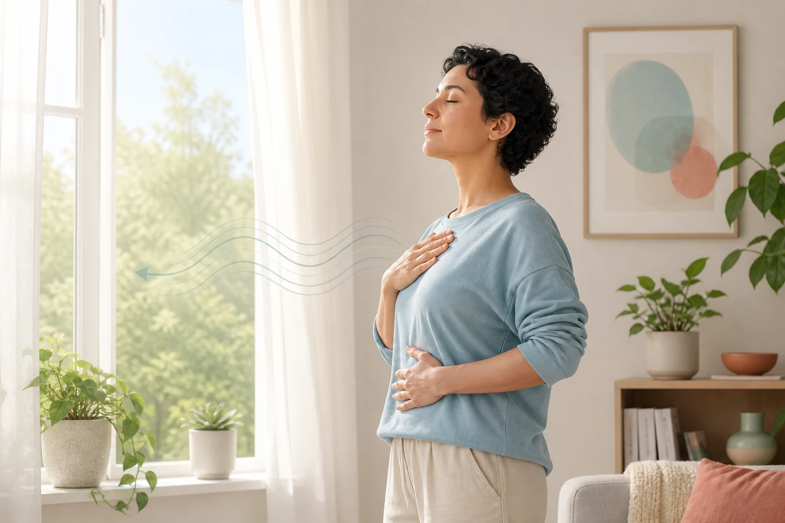 Breathing reset for anxiety and anger