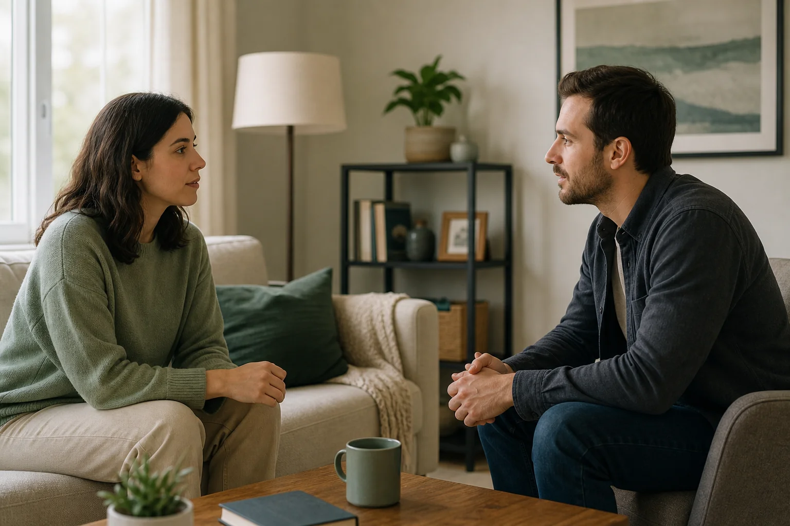 Calm boundary conversation